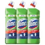 Domex Fresh Guard Lime Fresh Disinfectant Toilet Cleaner 1 L (Pack of 3)