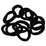 Deko Black Rubber Band 10 N