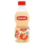 Kukuru Yoghurt Drink Straberry 280 ml Bottle