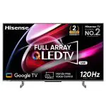Hisense 139 cm (55 inches) 4K UHD QLED Google LED TV, 55U6K (2023 model)