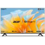 Acer 109 cm (43 inches) Advanced I Series 4K Ultra HD Smart LED Google TV, AR43GR2851UDFL (Black)