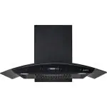 Elica  BLDC FLCG 900 Nero Kitchen Hood, Black