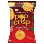 Unibic Lentil and Pea Masala Twist Pop Crisp 40 g