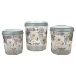 Paras Classic Assorted Plastic Container (Set of 3)