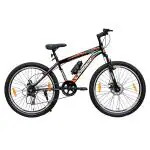 Leader Matt Black & Sea Green Steel Beast 7S Mountain Bike 26T