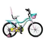 Leader Buddy 20T Sea Green and Light Pink Kids Cycle for 5 to 9 Years Suitable for Boy and Girl