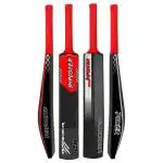 Jaspo Cricket Bat Imposter, Full Size Adult Plastic Bat for Tennis Ball, Octopus Grip, Knurl Design