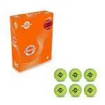 Nivia Cricket Tennis Ball Light Pack of 6 Green