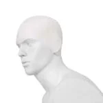 Nivia Swimming Cap Classic Silicone Cap White