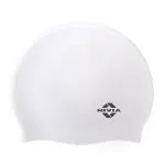 Nivia Swimming Pro Silicone Cap White