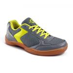 Nivia Badminton Shoes Flash Dark Grey Yellow UK 6
