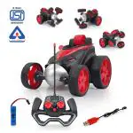 Kiwi Kool Red Plastic Remote Controlled 360 Rotating Car
