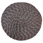 Elegant Weavers Round Mat (Brown) 40X40 cm Pack of 2