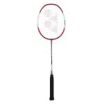 Yonex Badminton Racket ZR 100 Light Aluminium Racquet Red G4U
