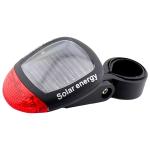 Strauss Bicycle Solar Tail Light | Waterproof, Rechargeable | Fast Charging & No Battery Needed | 3 Light Modes (Slow, Quick and Steady), Cycle Accessories