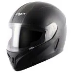 VEGA Breeze DX Helmet, Dull Black Helmet, full face Helmet, Helmet for men and women - ISI certified (Size M = 580mm)