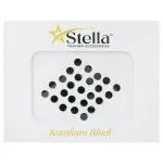 Stella Black Medium Kumkum Bindi 25 pcs