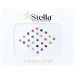 Stella Multicolor Stone Kumkum Bindi Small 25 U