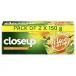 Close Up Clove and Orange Toothpaste 150 g (Pack of 2)