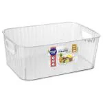 Home One Plastic Harmony Basket With Out Lid 222 - Design / Colour may vary