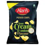 Alans Sour Cream and Onion Potato Chips 46 g