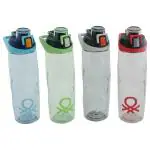 United Colors of Benetton Assorted Plastic Water Bottle BE2255AA 760 ml (Design/colour may vary)