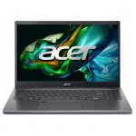 Acer Aspire 5 13th Gen Intel Core i5 Laptop (Windows 11 Home/16 GB/512 GB SSD/NVIDIA Graphics/Microsoft Office) A515-58GM, 39.62 cm (15.6 inch) FHD TFT LCD Display, 1.78 KG, Steel Grey