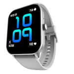 Noise Colorfit Qube 2 Smartwatch, 4.97 cm (1.96 inch) TFT Display, Bluetooth Calling , Upto 7 Days Battery, 220+ Watch Faces, 100+ Sports Modes, Built-in Games, IP67 Water & Dust Resistant, AI Voice Assistant (Silver Grey)