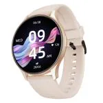 boAt Lunar Peak Smart Watch with Curve 3.68 cm (1.45 inch) AMOLED Display, Always On Display, Advanced Bluetooth Calling and Custom Watch Faces (Gold)
