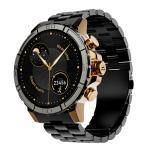 boAt Enigma X700 Smart Watch with 3.86 cm (1.52 inch) AMOLED Display,Premium Metal Body Design & Functional Crown,Advanced BT Calling, 200+ Cloud Watch Faces,World Clock, HR & SpO2,IP67(Copper Black)