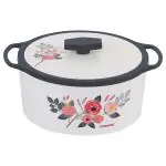 Trueware Grey Stainless Steel & Plastic Floraa Insulated Casserole 750 ml