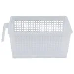 Ratan Plasticware Glory Clear Handy Basket (Pack of 2)