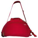 Timus Sumo Red Medium Duffle Bag With Wheels