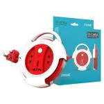 Cinta Prime White and Red 3.5 Meter 3 Pin Flex Box (CE 3155)