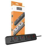 Cinta Gio Grey 2 Meter 3 Pin 4+4 Power Strip (CE 3258)