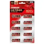 Eveready Ultima 2012 Alkaline AAA Battery (Pack of 10)