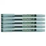 Flair Black Glass Gel Pen 5 pcs