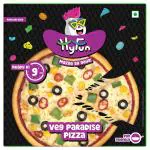 Hyfun Veg Paradise Regular Base Pizza 240 g