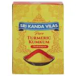 Sri Kanda Vilas Pure Thazhampoo Turmeric Red Kumkum 50 g