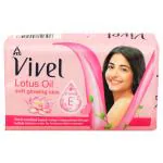 Vivel Lotus Oil Soft Glowing Skin Vitamin E Soap 150 g