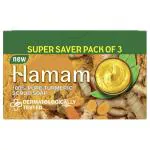 Hamam Pure Turmeric Scrub Soap 150 g (Pack of 3)