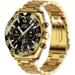 Alt Regal Met Smartwatch with Bluetooth Calling, 1.28 Inch TFT Screen,Luxury Metallic Strap IP67 Water Resistance, Heart Rate, SPO2, Upto 7 days battery,In Built Game,Rose Silver