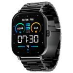 boAt Wave Spectra Smart Watch with 5.18 cm (2.04 inch) AMOLED Display, Bluetooth Calling, Multiple Sports Modes & IP68 Rating (Steel Black)