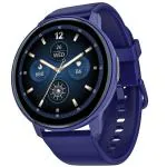 boAt Lunar Connect Smartwatch with 3.25 cm (1.28 inch) HD Display, Advanced Bluetooth Calling, ENx Technology & Stress Monitoring (Deep Blue)