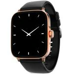 Maxima Max Pro Radiance 4.64 cm (1.83 inch) Ultra HD Display BT Calling, AI Voice Assistant, Metallic Smartwatch (Rose Gold Black Strap, Free Size)