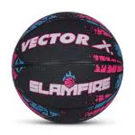 Vector X Basketball Slamfire Size 7 Black Pink Blue