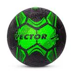 Vector X Football Street Rubber Moulded Size 5 Green Black