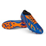Vector X Football Shoe League with Rib Ankle for Men Size 6 Blue Orange