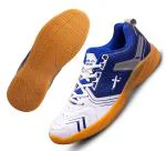 Vector X Badminton Tennis Court Shoe Ultimax for Men Size 7 White Blue