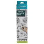 Apsara Assorted Drawing Pencils 6 Pieces with Eraser